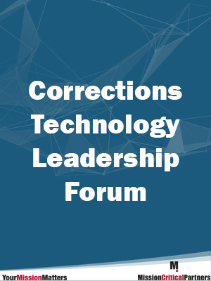 MCP is a sponsor of Corrections Technology Leadership Forum